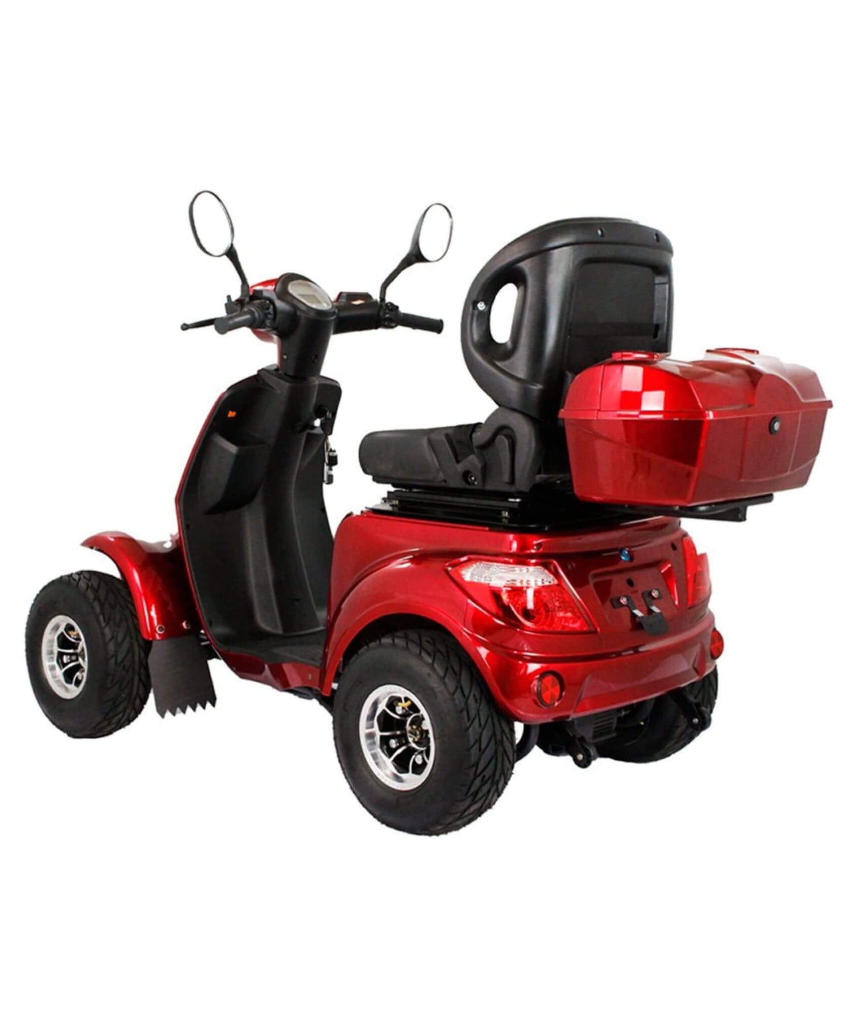 Zvg 4-Wheel 60V/20AH Electric Golf Senior Travel Mobility Scooter For Adults, 440LBS (SAK91582)