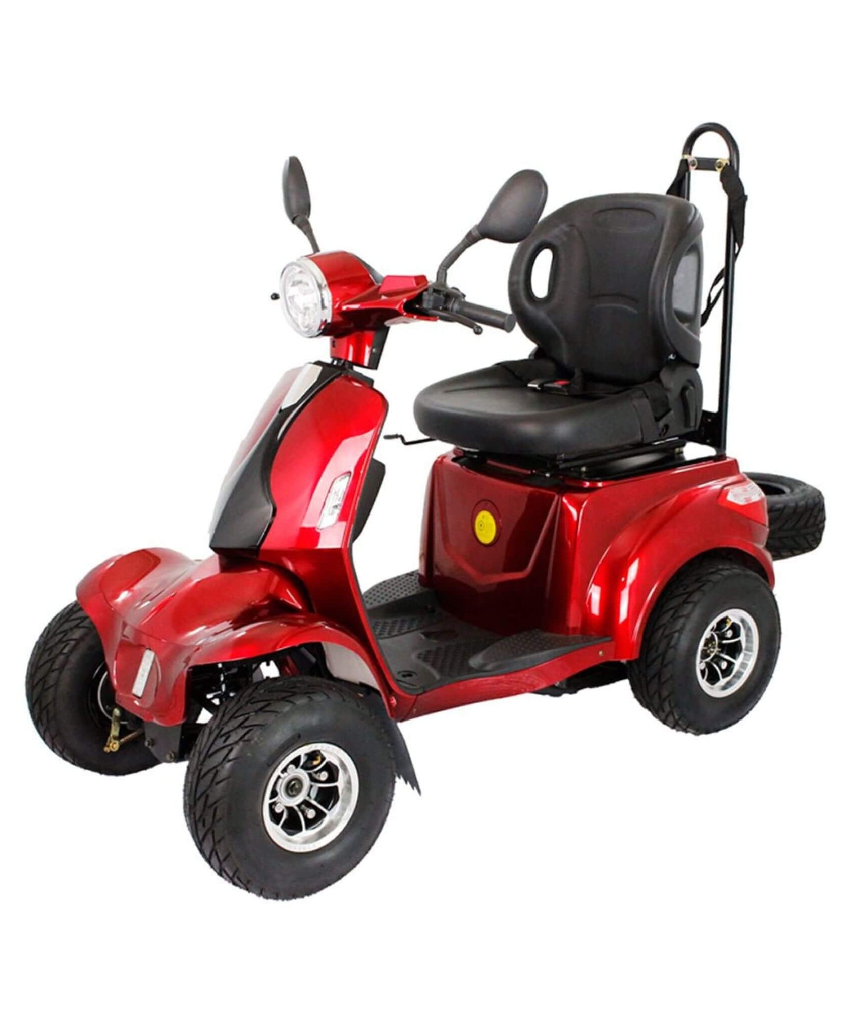 Zvg 4-Wheel 60V/20AH Electric Golf Senior Travel Mobility Scooter For Adults, 440LBS (SAK91582)