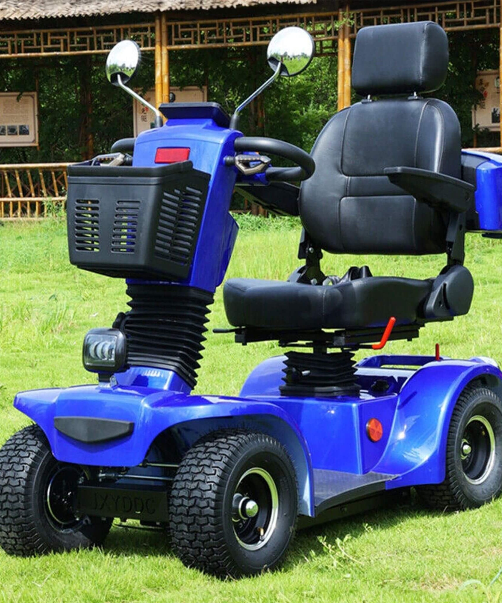 Zvg 4-Wheel Heavy-Duty 500W 48V20AH Electric All-Terrain Mobility Scooter (SAK93647)