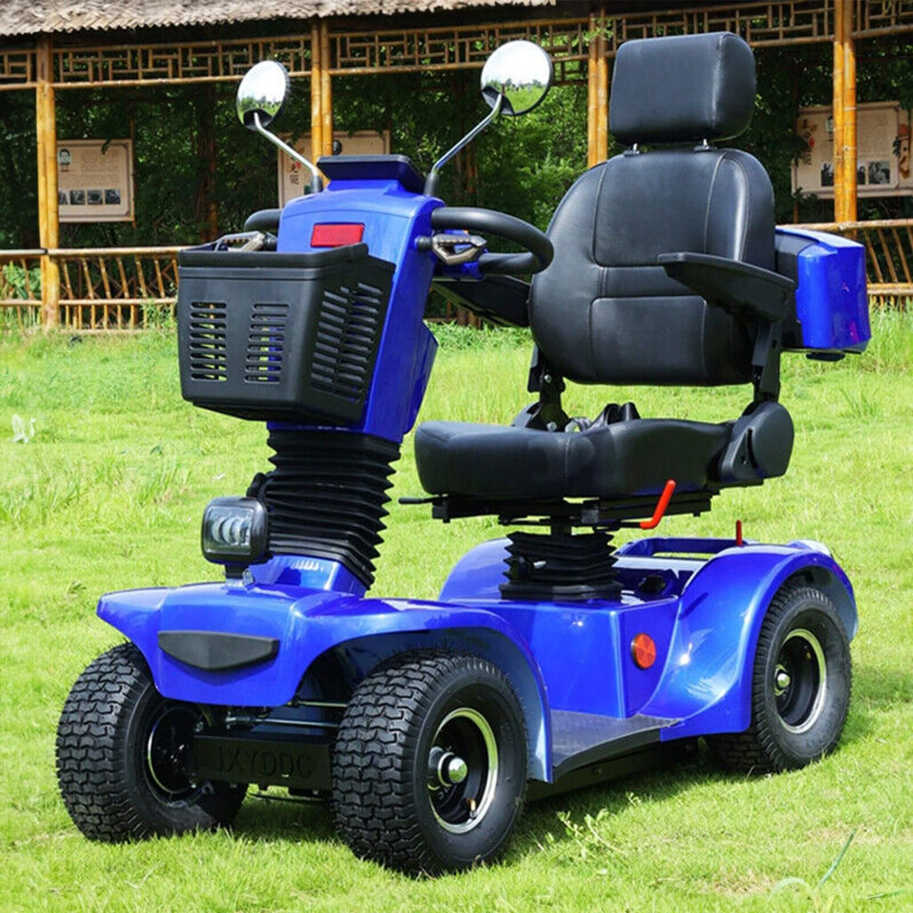Zvg 4-Wheel Heavy-Duty 500W 48V20AH Electric All-Terrain Mobility Scooter (SAK93647)