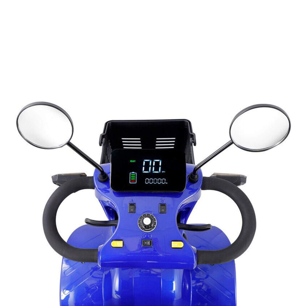 Zvg 4-Wheel Heavy-Duty 500W 48V20AH Electric All-Terrain Mobility Scooter (SAK93647)