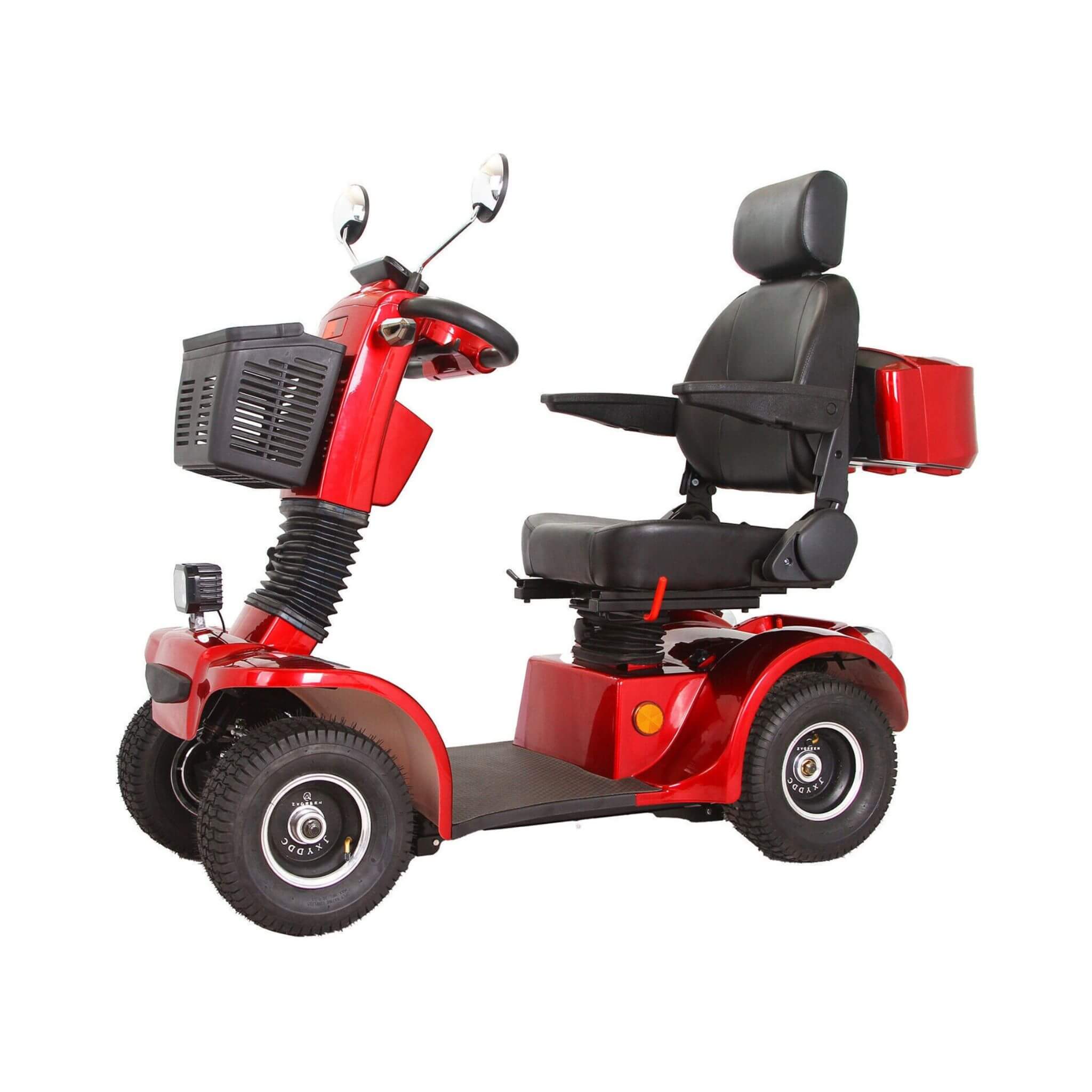 Zvg 4-Wheel Heavy-Duty 500W 48V20AH Electric All-Terrain Mobility Scooter (SAK93647)