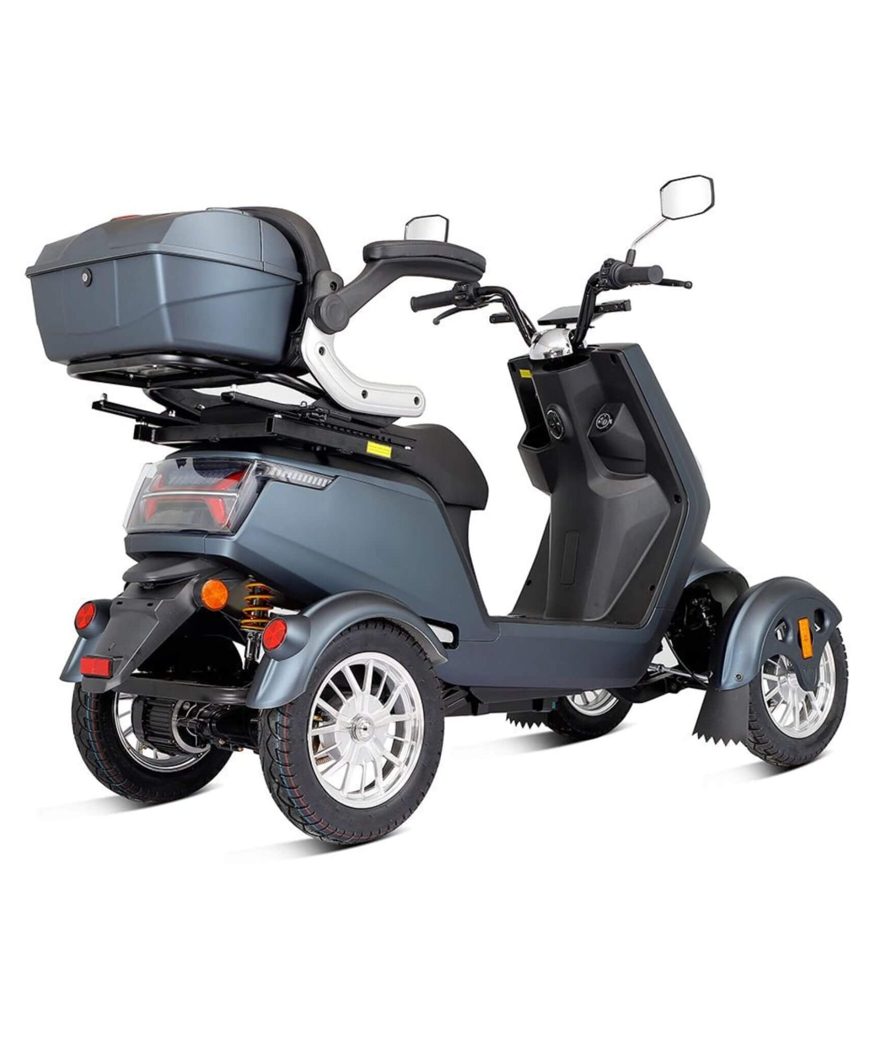 Zvg Heavy-Duty 1000W 60V/20AH Four Wheel All-Terrain Travel Mobility Scooter, 440LBS (SAK91645)