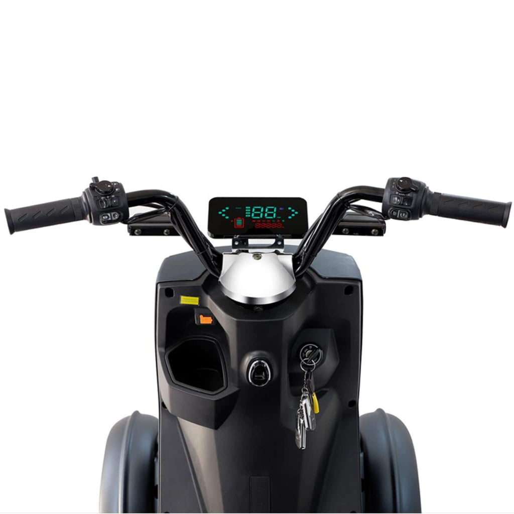 Zvg Heavy-Duty 1000W 60V/20AH Four Wheel All-Terrain Travel Mobility Scooter, 440LBS (SAK91645)