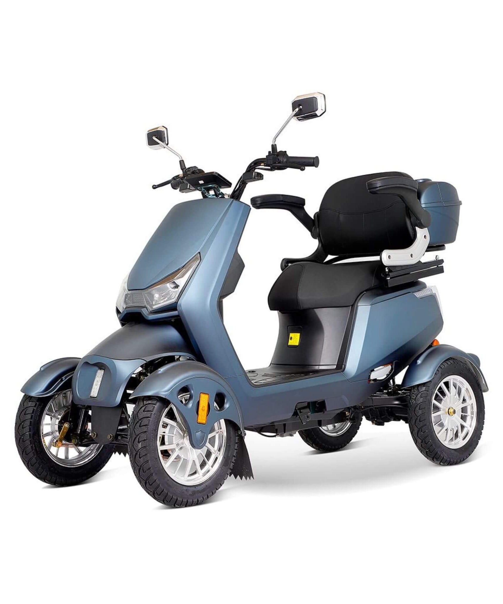 Zvg Heavy-Duty 1000W 60V/20AH Four Wheel All-Terrain Travel Mobility Scooter, 440LBS (SAK91645)