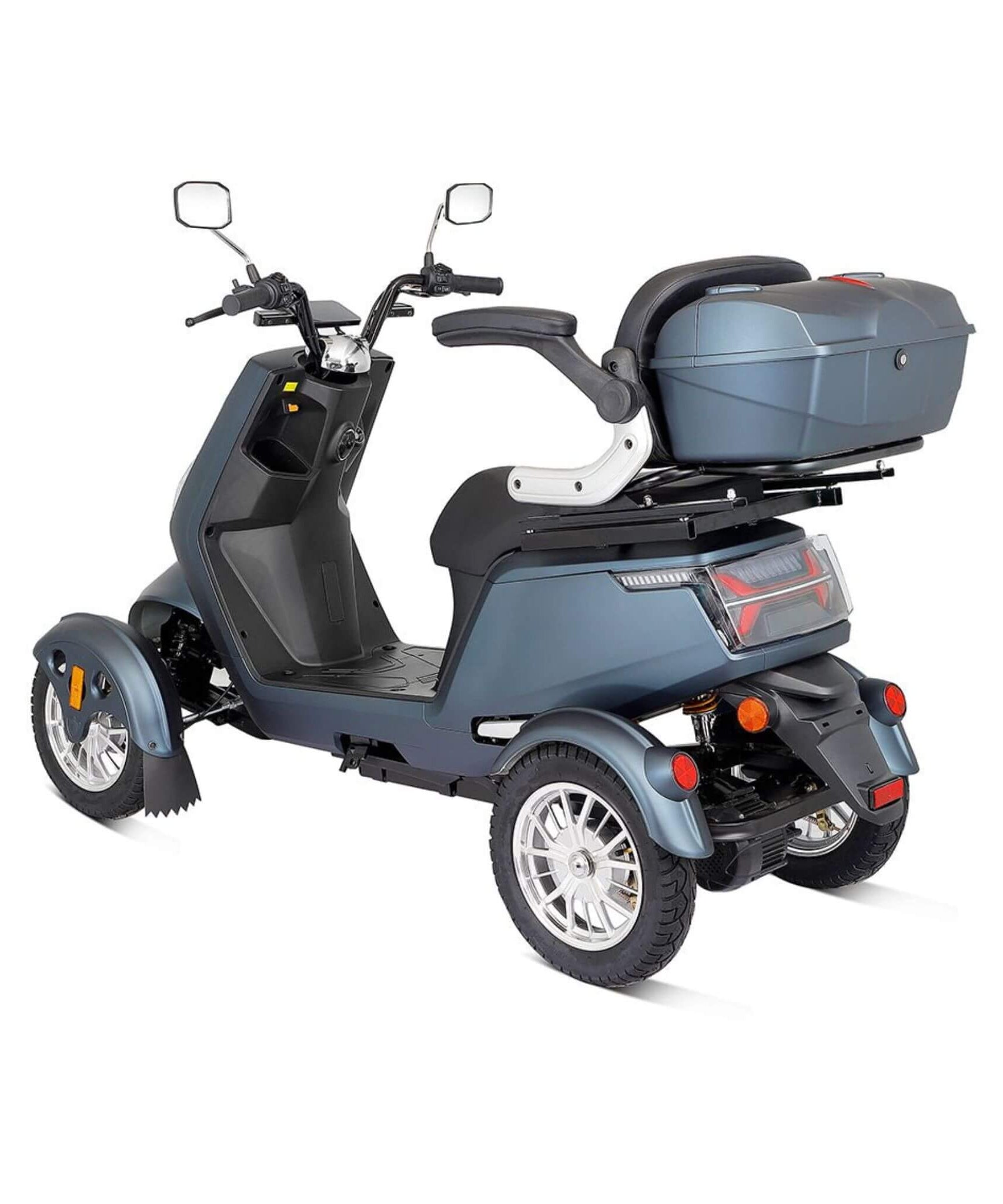 Zvg Heavy-Duty 1000W 60V/20AH Four Wheel All-Terrain Travel Mobility Scooter, 440LBS (SAK91645)