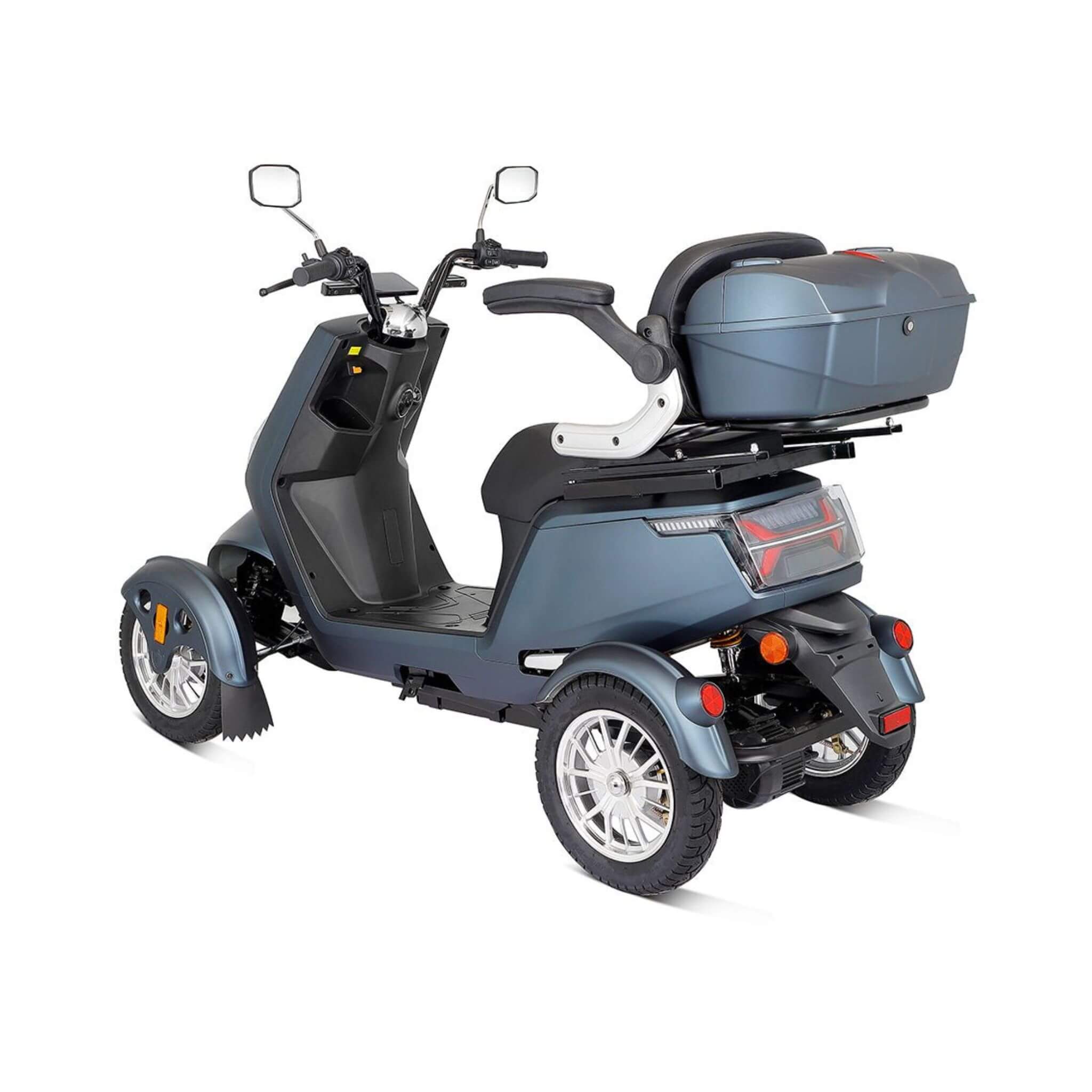Zvg Heavy-Duty 1000W 60V/20AH Four Wheel All-Terrain Travel Mobility Scooter, 440LBS (SAK91645)