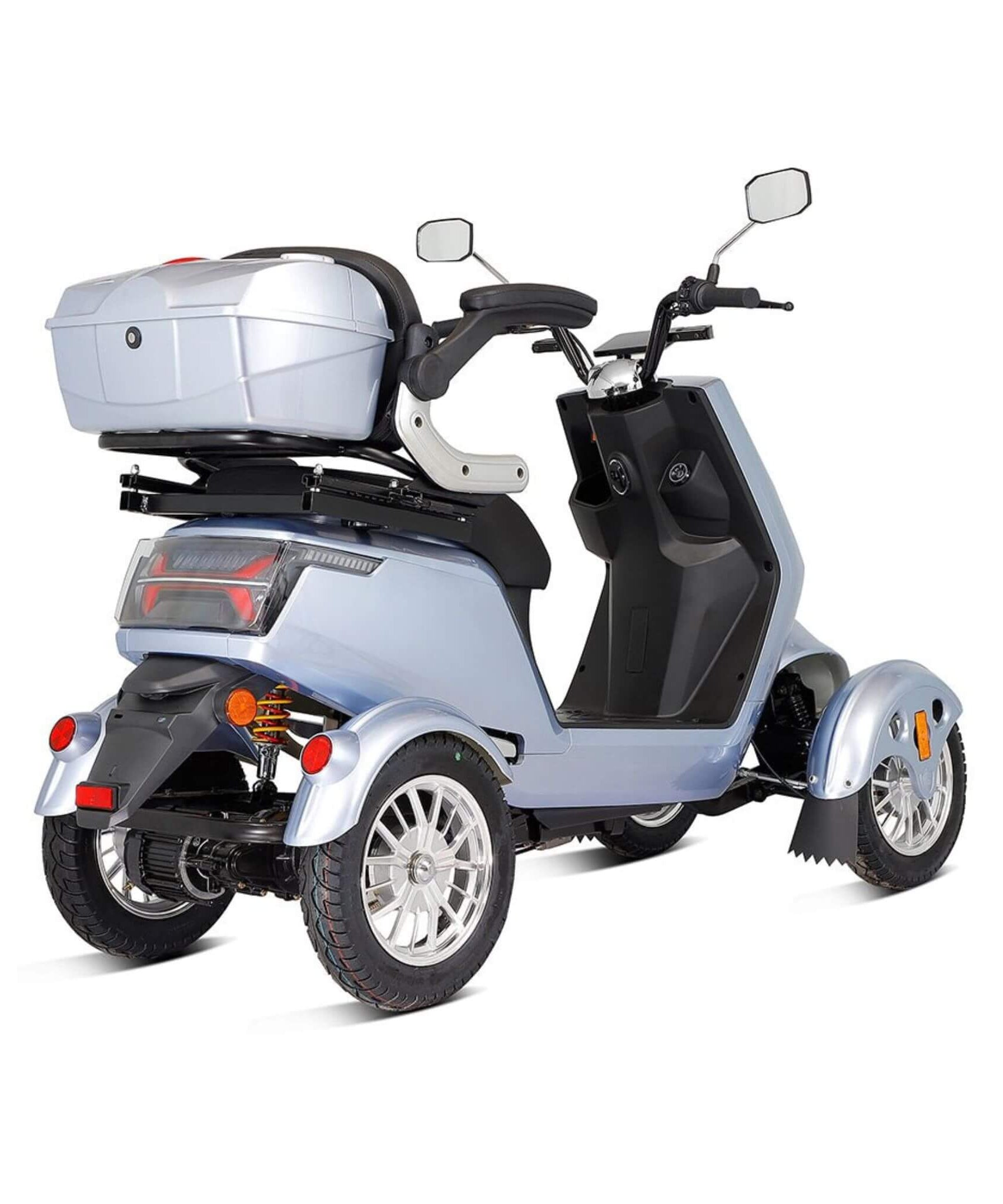Zvg Heavy-Duty 1000W 60V/20AH 330LBS Four-Wheel All-Terrain Travel Mobility Scooter [SN-4L] (SAK97245)