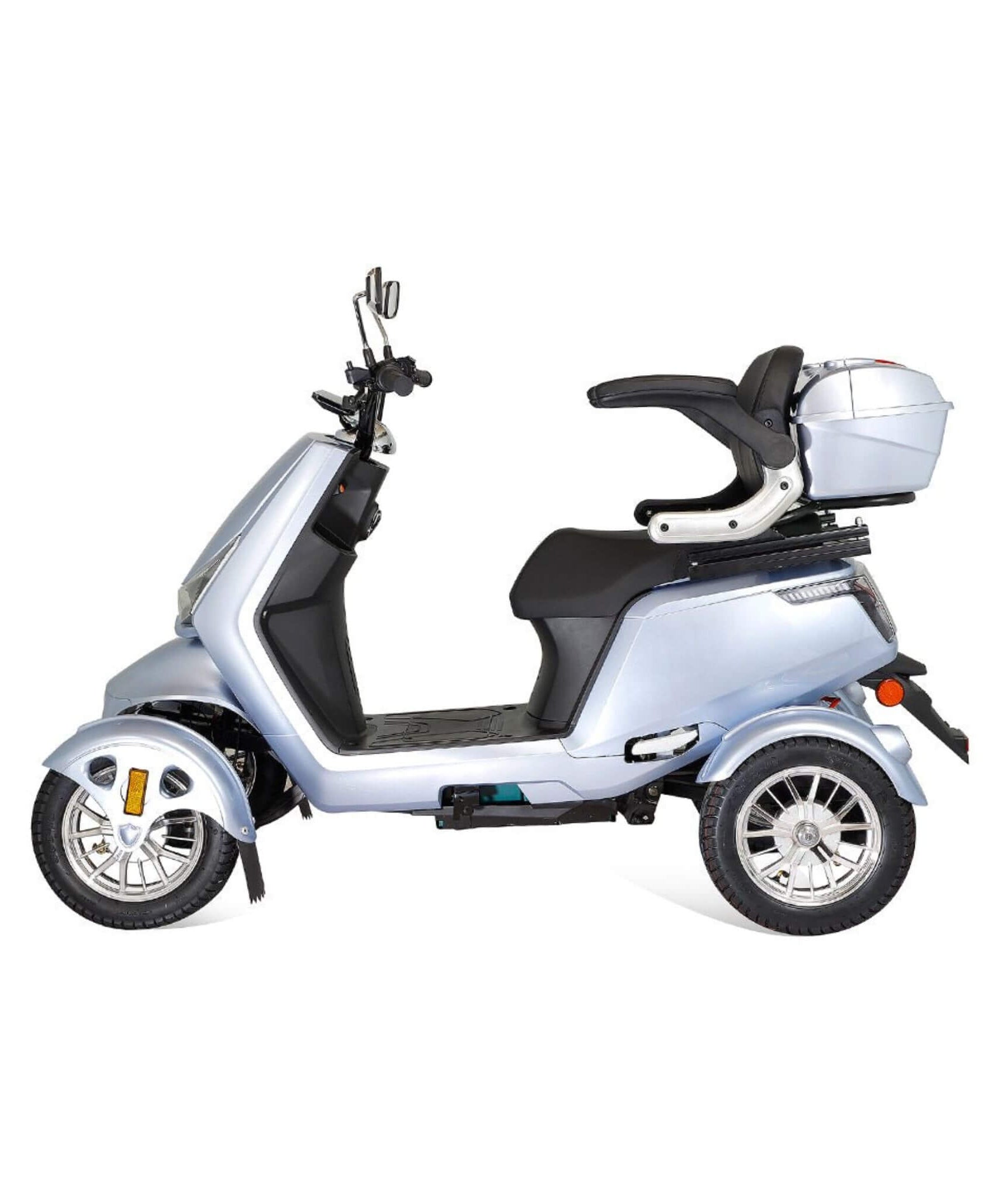 Zvg Heavy-Duty 1000W 60V/20AH 330LBS Four-Wheel All-Terrain Travel Mobility Scooter [SN-4L] (SAK97245)