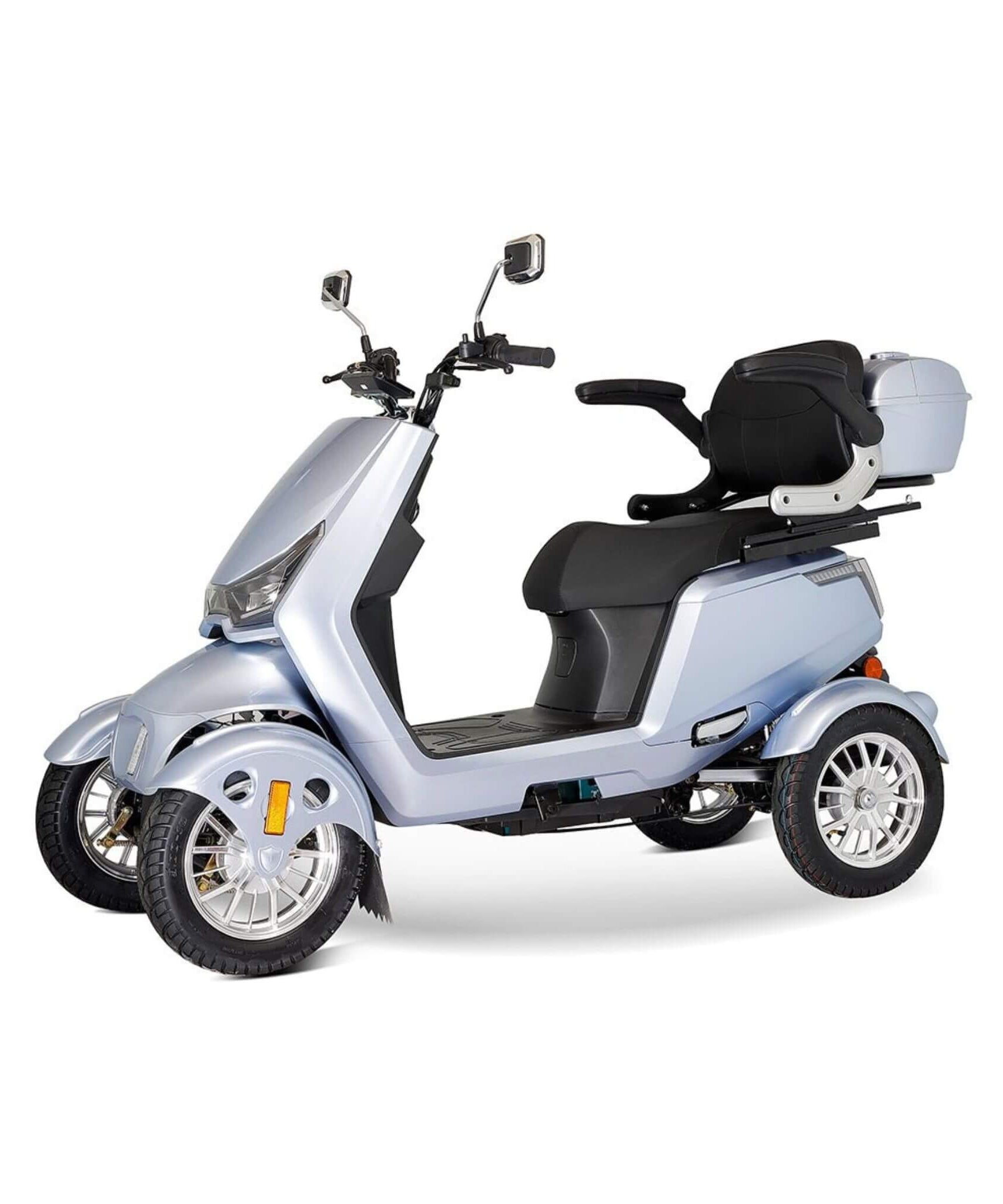 Zvg Heavy-Duty 1000W 60V/20AH 330LBS Four-Wheel All-Terrain Travel Mobility Scooter [SN-4L] (SAK97245)