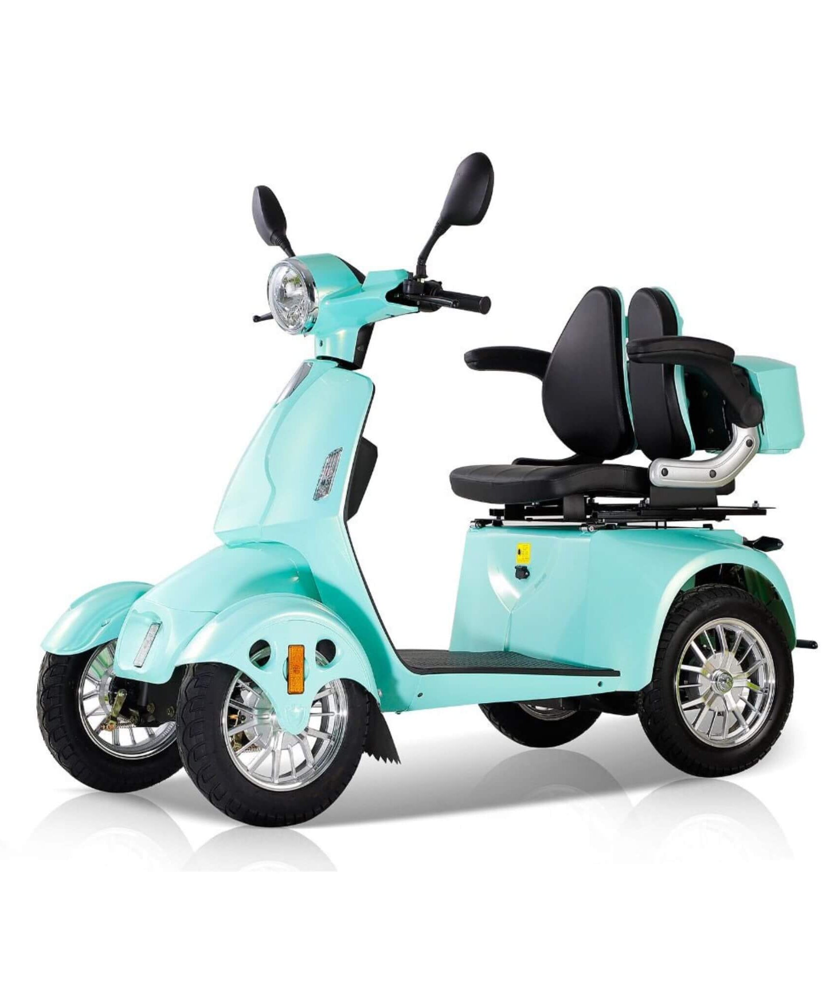 Zvg Heavy-Duty 800W 60V20AH Four Wheel All-Terrain Travel Mobility Scooter For Adults And Seniors, 500LBS (SAK97156)
