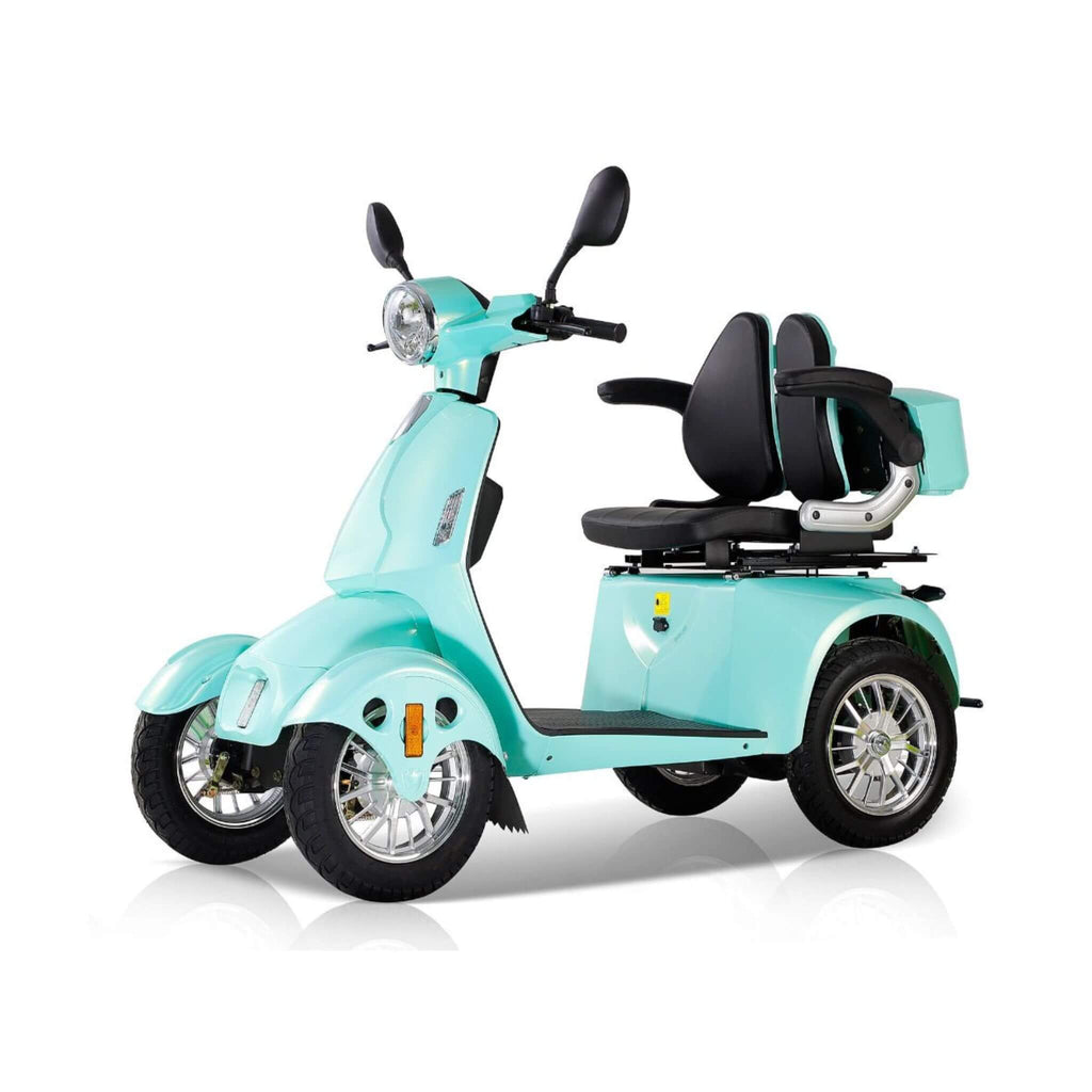 Zvg Heavy-Duty 800W 60V20AH Four Wheel All-Terrain Travel Mobility Scooter For Adults And Seniors, 500LBS (SAK97156)