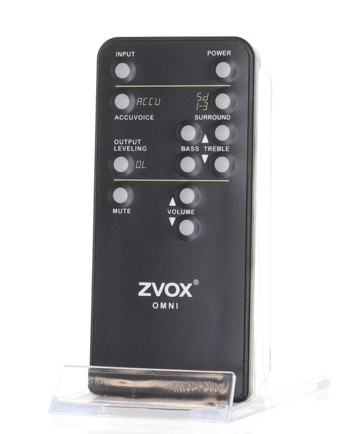 Zvox Omni Sound Bar Remote Control